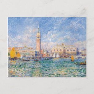 Carte Postale Venise (Le Palais des Doges) Pierre-Auguste Renoir