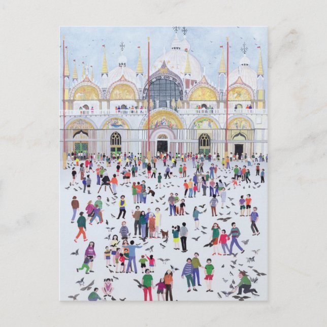 Carte Postale Venise Saint-Marc 1994 (Devant)