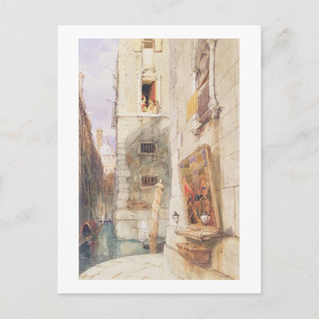 Carte Postale Venise (w/c) (Devant)