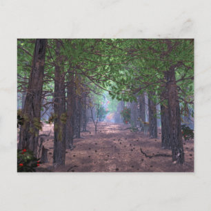 Carte postale Vent dans les pins
