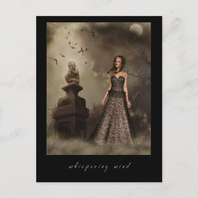 Carte Postale Vent de chuchotement (Devant)