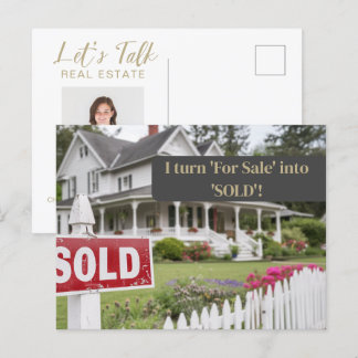 Carte Postale Vente de vente de vente immobilier