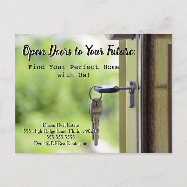 Carte Postale vente envoi référencement immobilier vente vente (Devant)