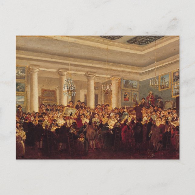 Carte Postale Vente publique à l'hôtel Bullion (Devant)
