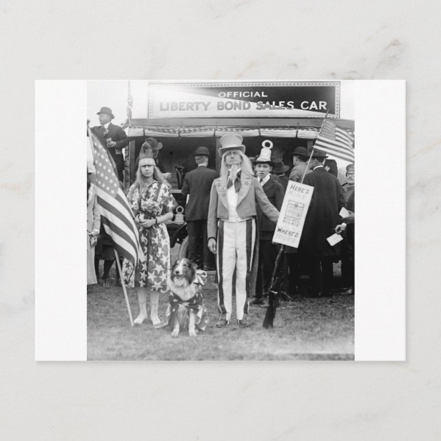 Carte Postale Ventes étoilées : 1918 (Devant)