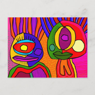 Carte Postale 'venteux'