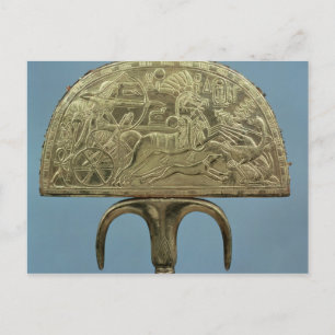 Carte Postale Ventilateur de plumes d'autruche de la Tombe de