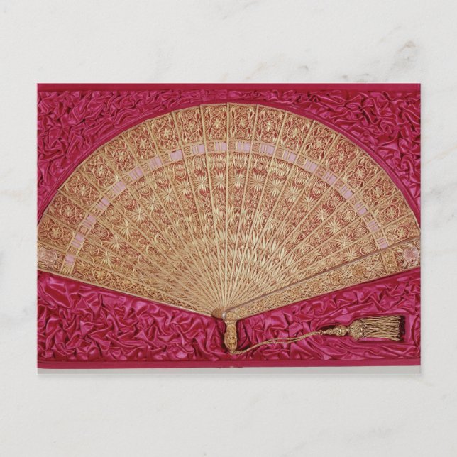 Carte Postale Ventilateur donné par Maximilian d'Habsbourg-Lorra (Devant)