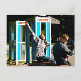 Carte Postale Ventilateurs de cabine téléphonique