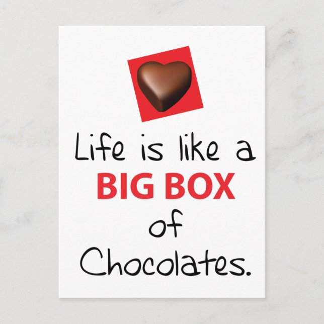 Carte Postale Ventilateurs de Forrest Gump (Devant)