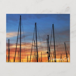 Carte Postale Ventura Harbour ciel matinal