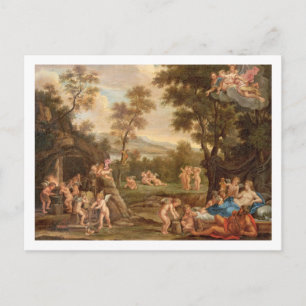 Carte Postale Vénus dans la Forge de Vulcan, 18ème siècle