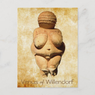 Carte Postale Vénus de Willendorf Art ancien
