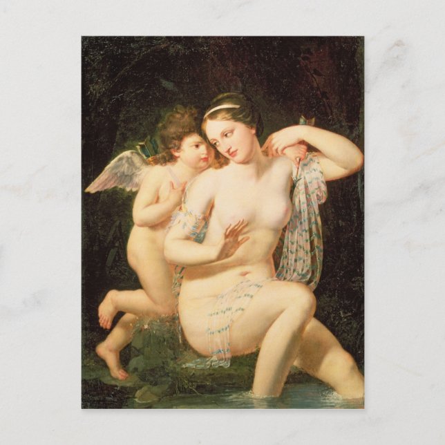 Carte Postale Vénus et Cupidon (Devant)