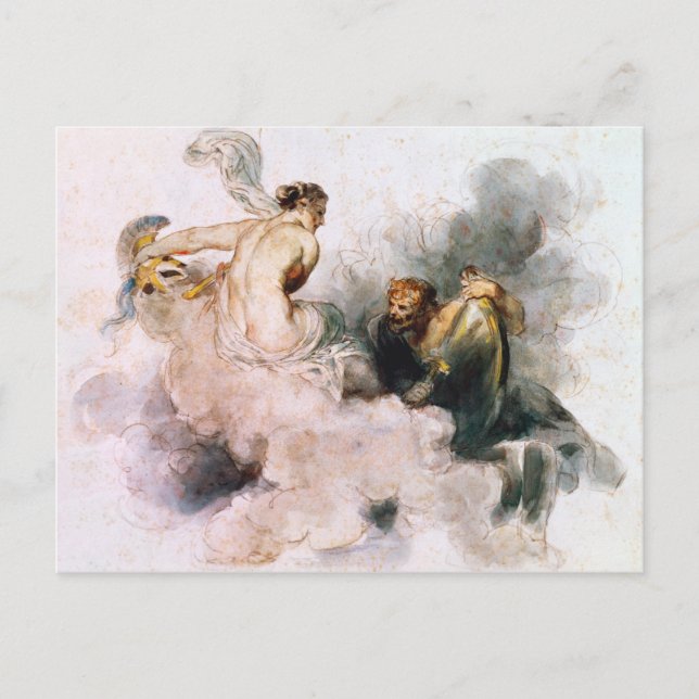 Carte Postale Vénus et Vulcain (Devant)