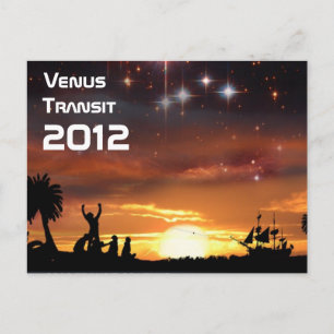 Carte postale Venus Transit 2012