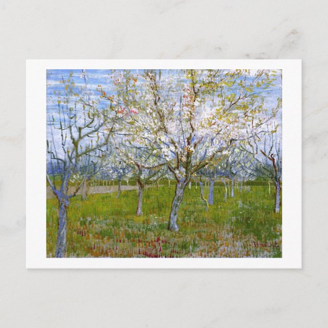 Carte Postale Verger rose (F555) Van Gogh Art (Devant)