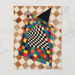 Carte Postale Vérificateur par Wassily Kandinsky