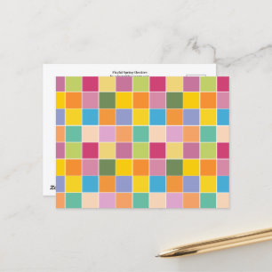 Carte Postale Vérificateurs de printemps
