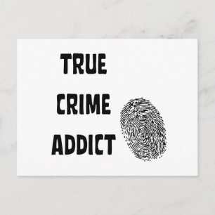 Carte Postale Véritable adepte du crime