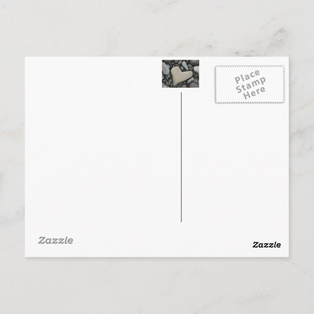 Carte Postale Véritable Amour (Dos)