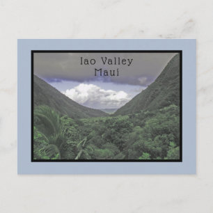 CARTE POSTALE VÉRITABLE VALLÉE VERTE AIO À MAUI