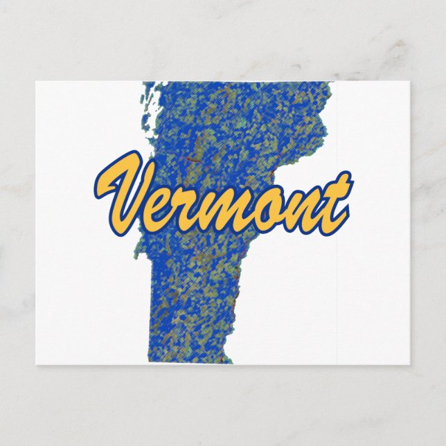 Carte Postale Vermont (Devant)