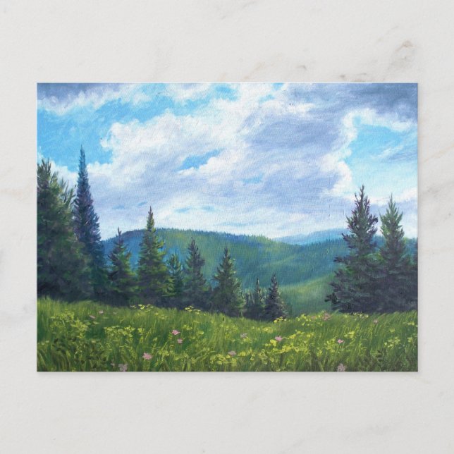 Carte Postale Vermont Mountain Postcard (Devant)