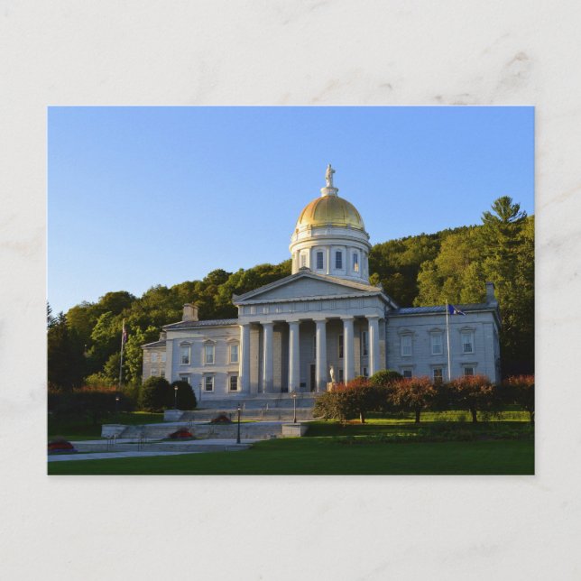 Carte Postale Vermont State House, Montpelier (Devant)