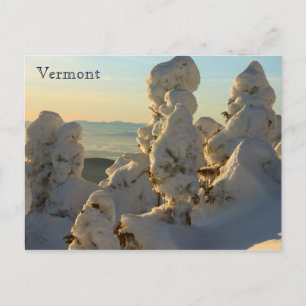 Carte Postale Vermont Vermont en hiver