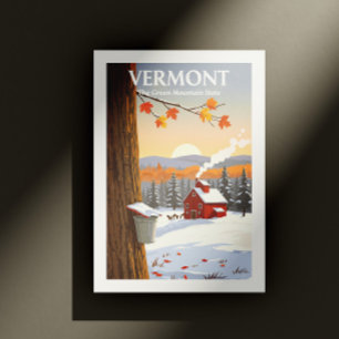 Carte Postale Vermont vintage