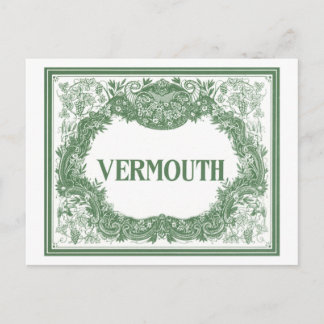 Carte Postale Vermouth vintage