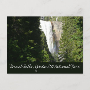 Carte Postale Vernal Falls II dans le Parc national de Yosemite
