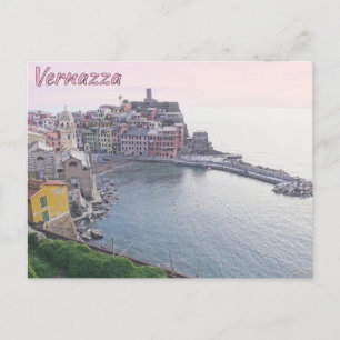 Carte Postale Vernazza, Cinque Terre.Carte postale