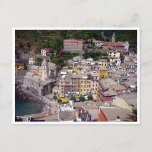 Carte Postale vernazza terre frontière