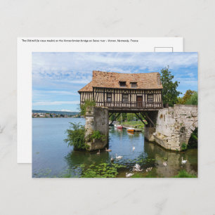 Carte Postale Vernon Vieux moulin - Normandie, France