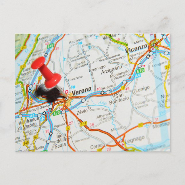 Carte Postale Vérone, Italie (Devant)