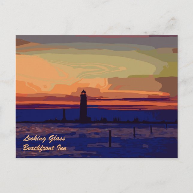 CARTE POSTALE VERRE (Devant)