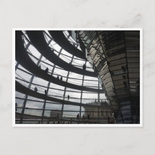 Carte Postale verre à dôme de reichstag