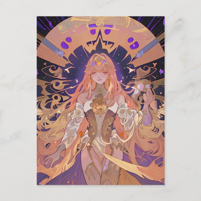 Carte Postale Verre Anime (Devant)