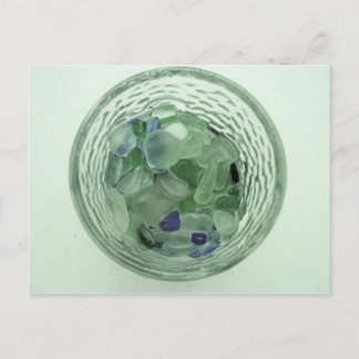 Carte Postale Verre Bleach