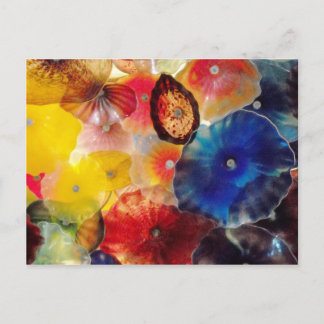 Carte Postale Verre coloré