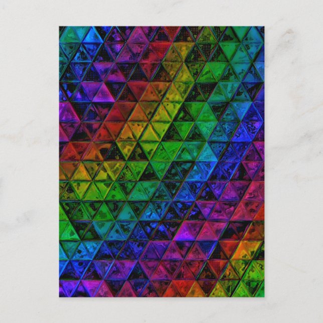 Carte Postale Verre de fierté (Devant)