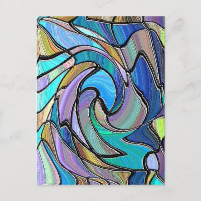 Carte Postale Verre tendu (Devant)