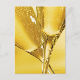 Carte Postale Verres de champagne