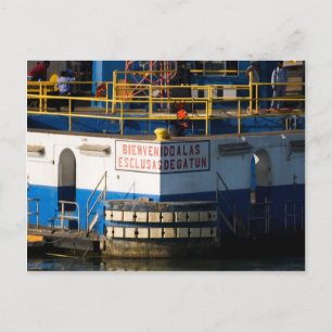 Carte Postale Verrouillages de Gatun 3