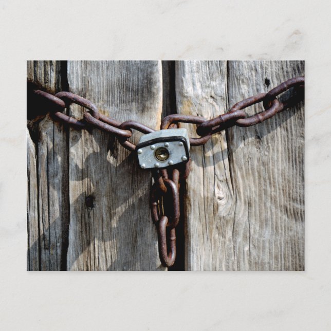 Carte Postale Verrouillé (Devant)