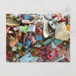 Carte Postale Verrous d'amour (3)