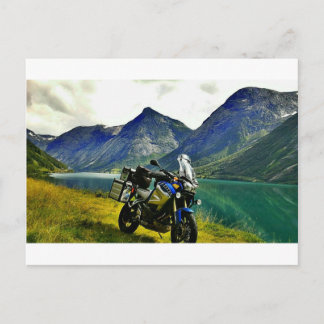 Carte Postale Vers North Cape (Norvège), via Gibraltar