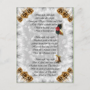 Carte Postale Verset nocturne silencieux